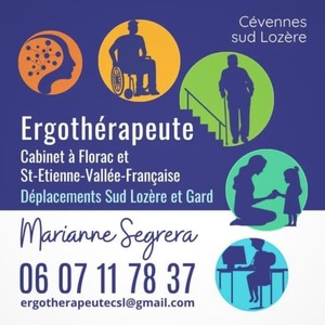 Marianne SEGRERA, ergothérapeute MSP Cévennes Lozériennes, St-Etienne-Vallée Française et Florac